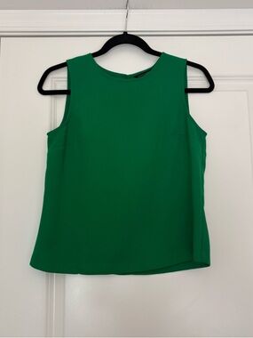 Banana Republic Women’s Green Sleeveless Tank Top Blouse